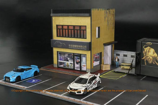 (Preorder) G-Fans Model Car Shop (car models and figures NOT included)