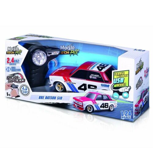 Maisto Tech Premium R/C BRE Datsun 510 1/24 Scale JDM Turbo Remote Control RTR